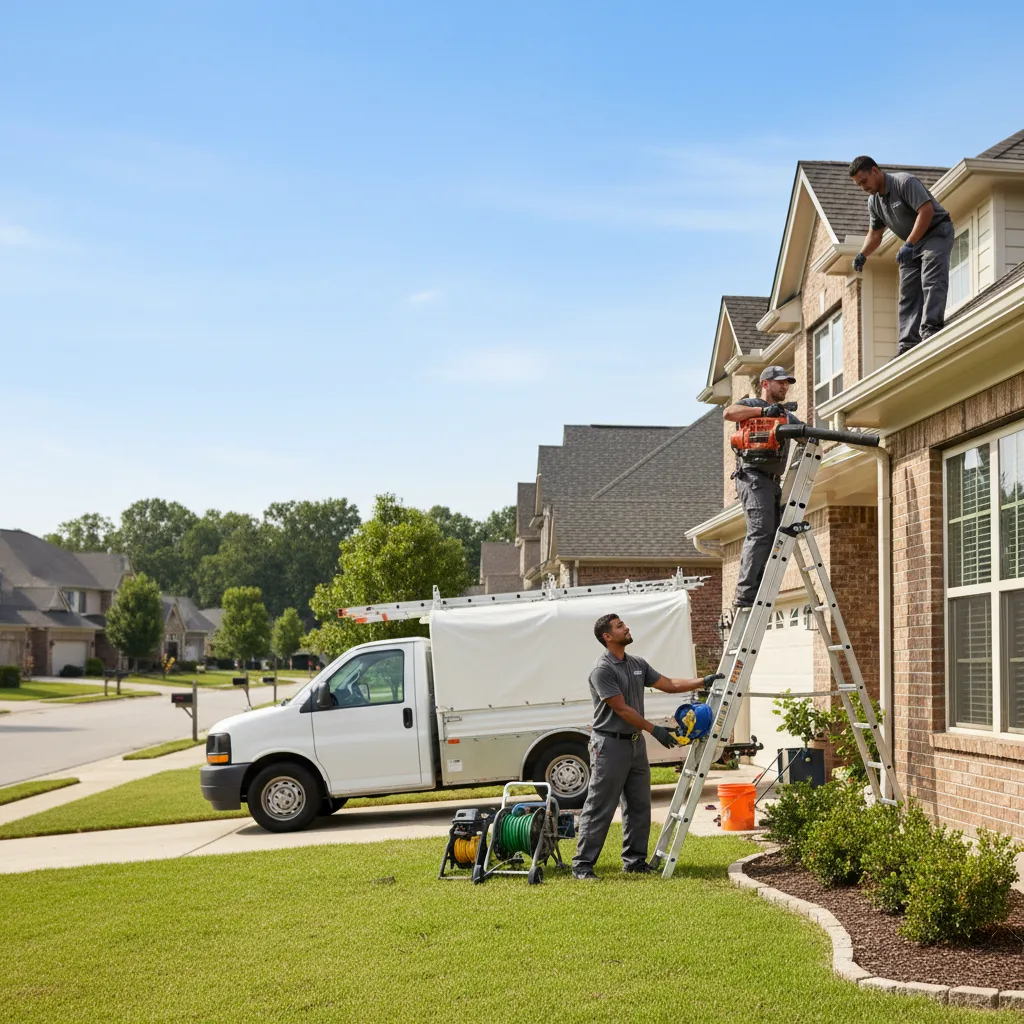 Home Gutter Service in Fluvanna, TX near me